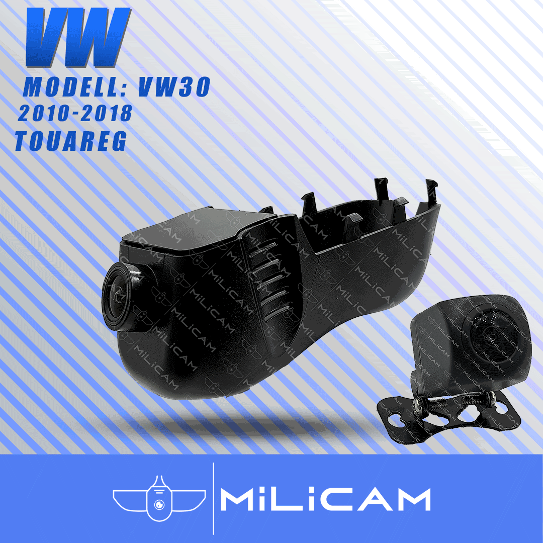 Dashcam ohne Kabel Verlegung - für VW Touareg (2010-2018)